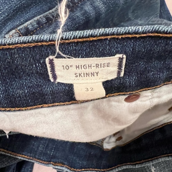 Madewell 10” High-Rise Skinny Jeans - Tulip Hem Edition - Picture 9 of 11